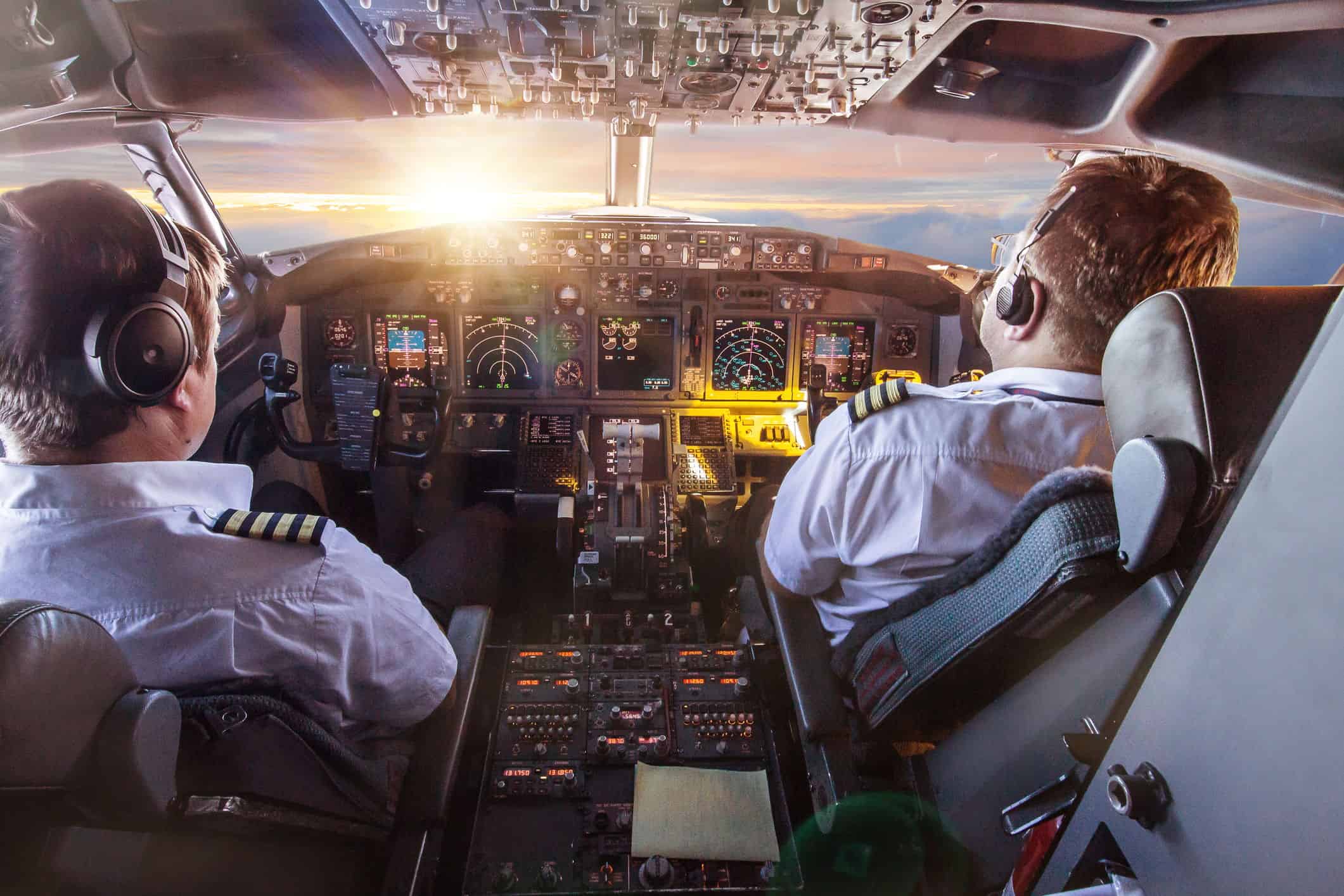 Airliner in Flight